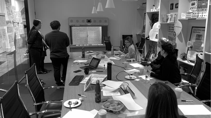 Workshop session photograph